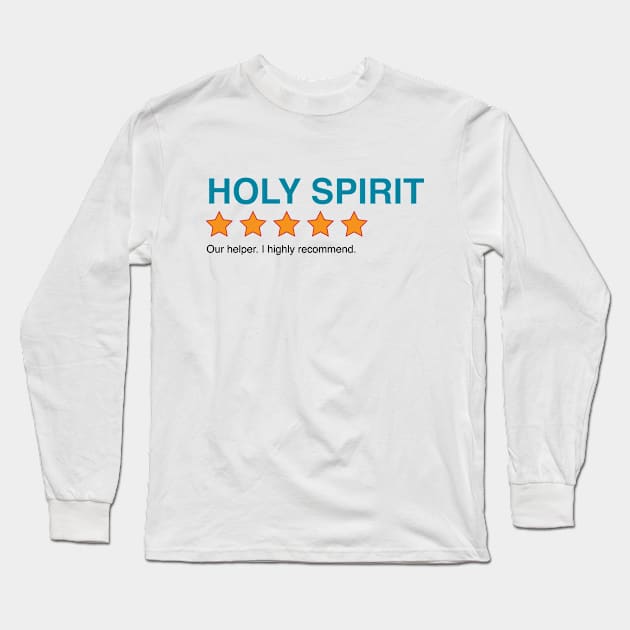 Holy Spirit Review Long Sleeve T-Shirt by Church Store